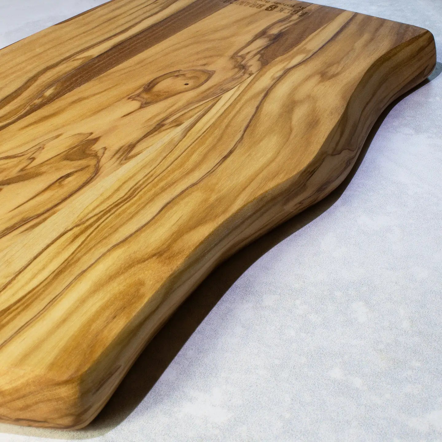 Olive Wood Charcuterie Serving Paddle Cutting Board