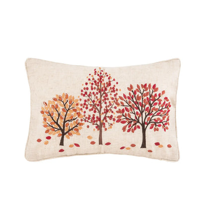 Fall/Harvest Autumn Forest Throw Pillow