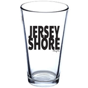 New Jersey Shore Pint Glass Graphic Text