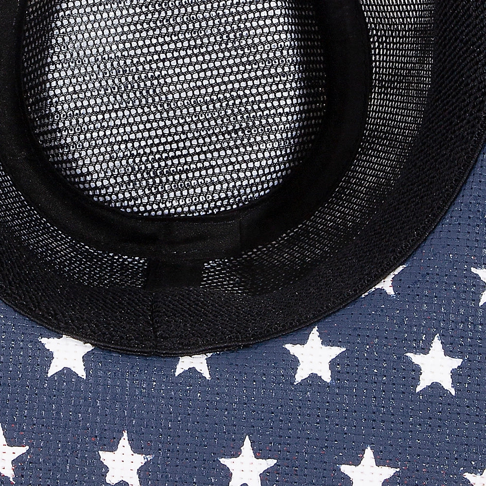 Patriotic Classic American Flag Cowboy Hat